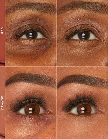 Colored clay CC under eye corrector