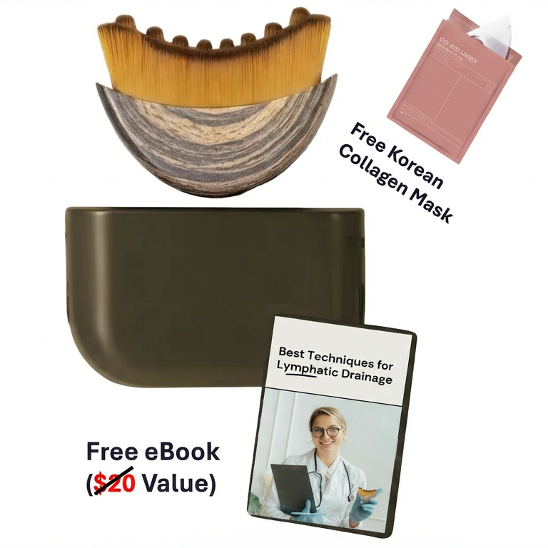 Etherie Face Brush + Free Korean Mask