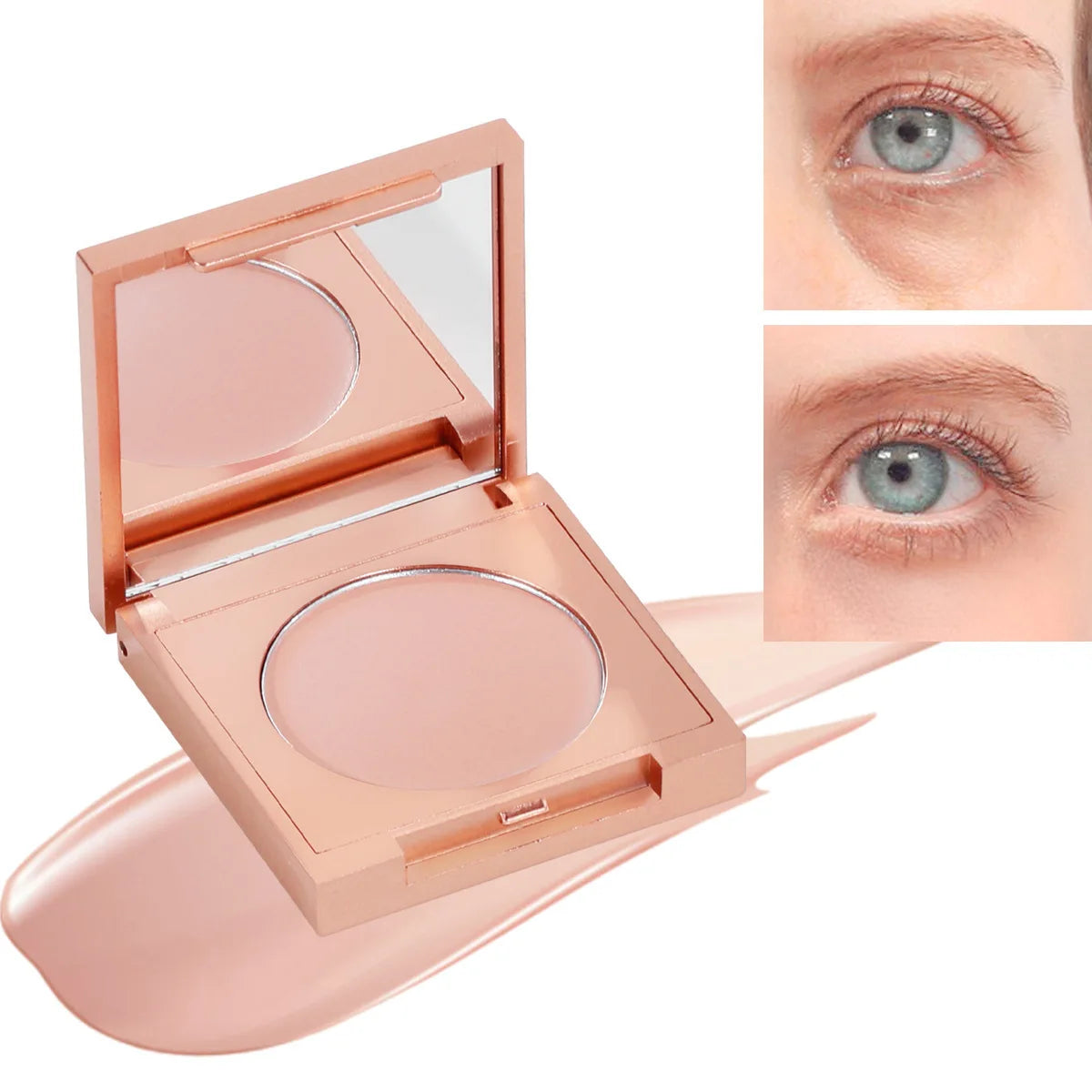 Colored clay CC under eye corrector